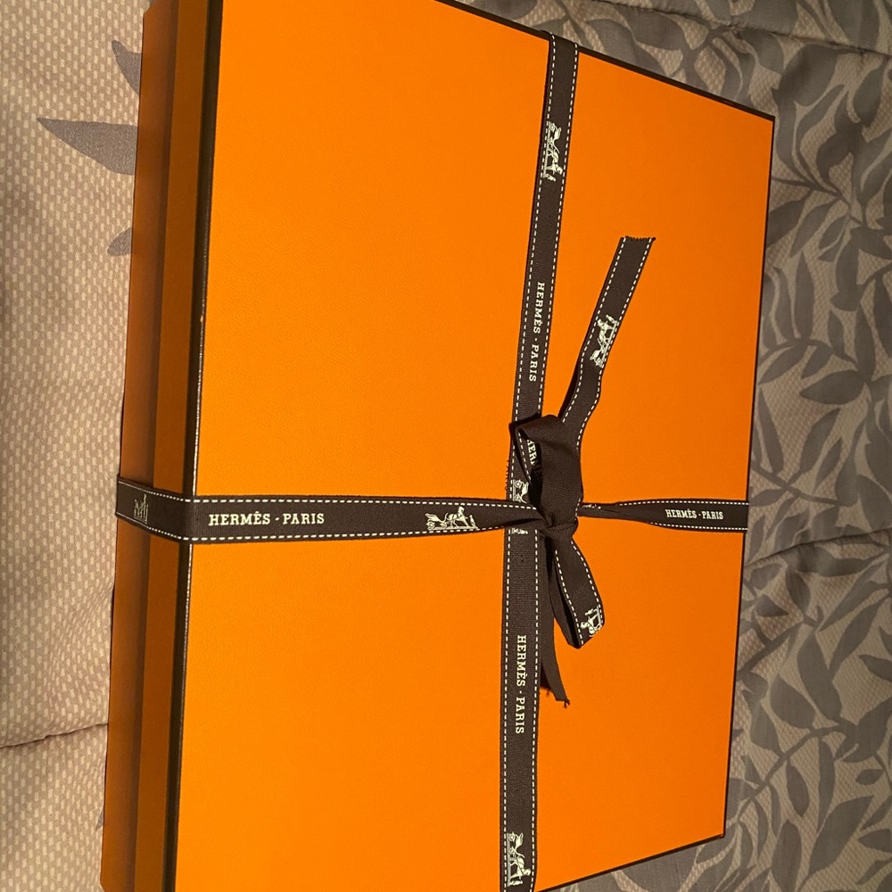 NIB Hermes Oran Sandals Gold Piqueres Ecrues 36.5 - Picture 5 of 9